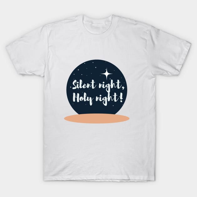 Silent night, holy night! T-Shirt by AndArte